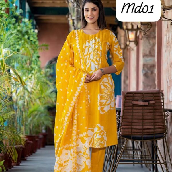 PURE DISCHARGE PREMIUM PIECE beautifully decorated with Printex