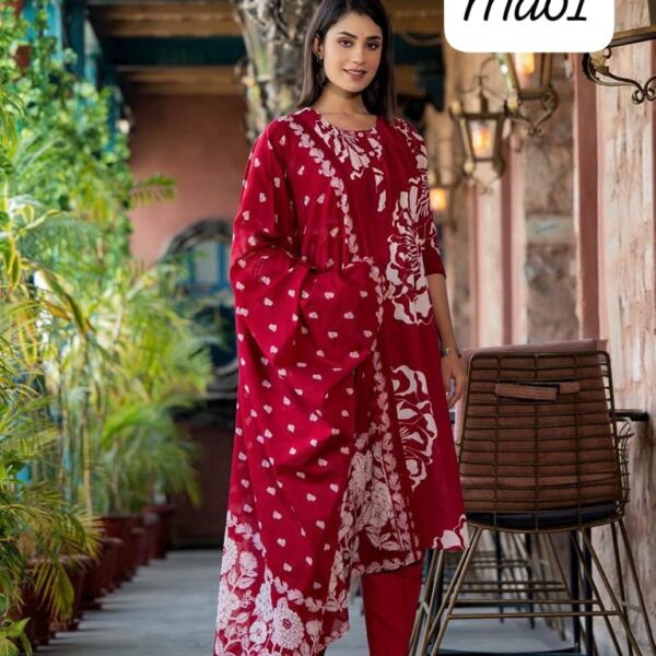 PURE DISCHARGE PREMIUM PIECE beautifully decorated with Printex