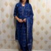 traditional ethnic Heavy Cotton  Pure fine Cotton fabric Embroidery Work Kurti with Pant upatta