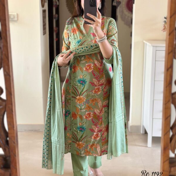 Featuring beautiful Heavy Suit Set which  kurta Bottom Dupatta